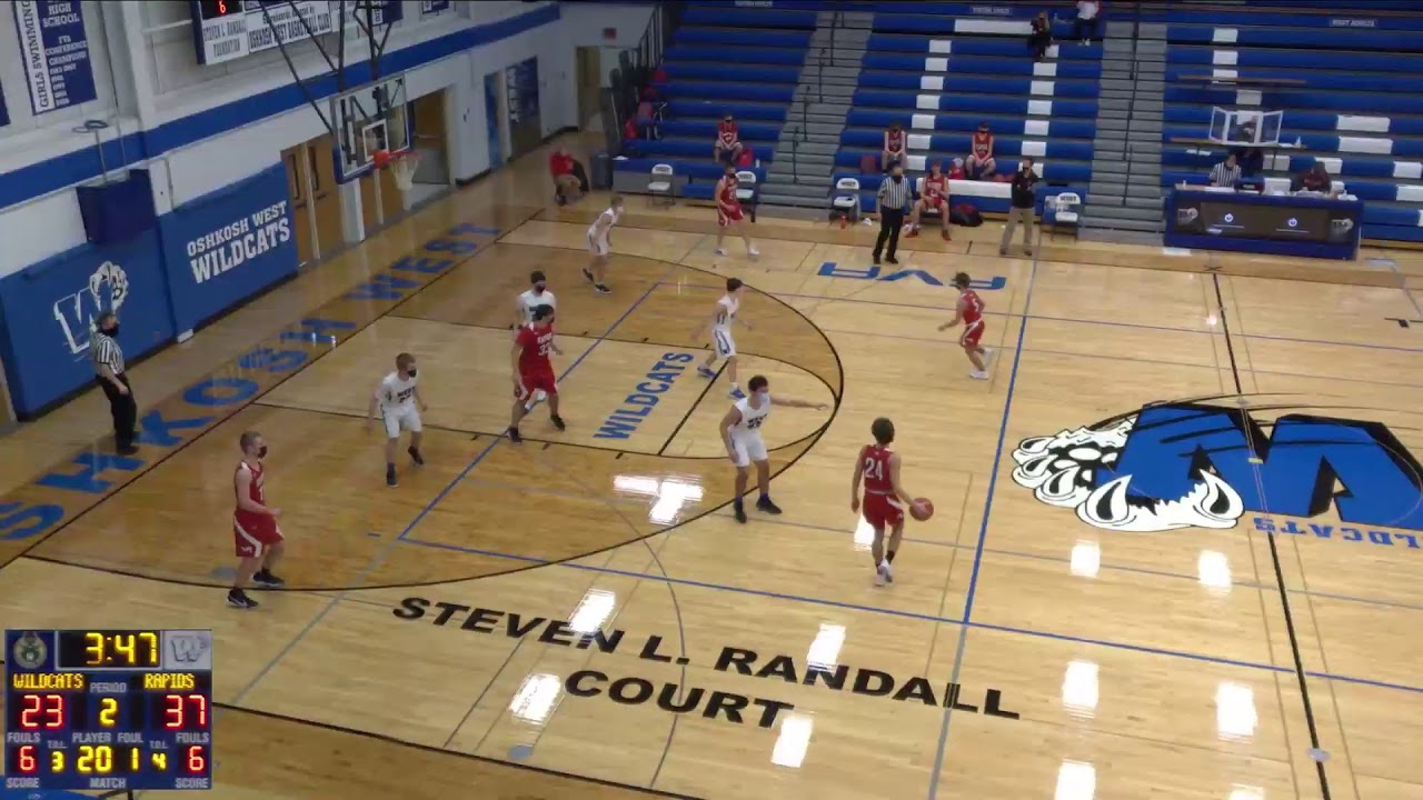 Oshkosh West High vs. Wisconsin Rapids JV Mens' Basketball YouTube