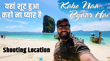 यहां शूट हुआ Kaho Na Pyar Hai गाना I Shooting Location I 4 Island In Krabi #Thailand #Bangkok EP-15
