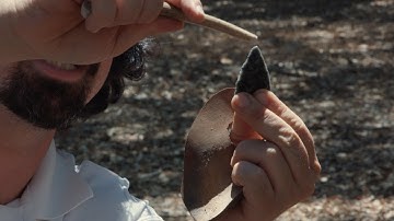 Steven Saffold, Part 2: Flintknapping demonstration