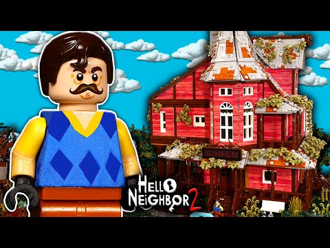 Видео: LEGO ГОРОД из ПРИВЕТ, СОСЕД 2 - МУЗЕЙ #4 / Hello Neighbor 2 MOC