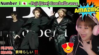 Number_I - Fuji (Live) | Coachella 2024 | Filipina Reacts