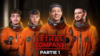 AMINE SE PREND UN KARMA !! ► LETHAL COMPANY Ft. AMINE, INOXTAG & FLAMBY PARTIE 1