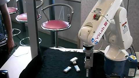 Kinect bin-picking 中京大学オープンキャンパスデモ