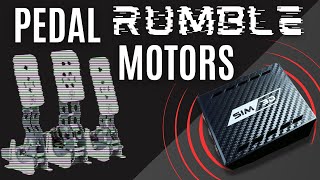 You NEED these RUMBLE MOTORS for your SIM RACING Pedals!