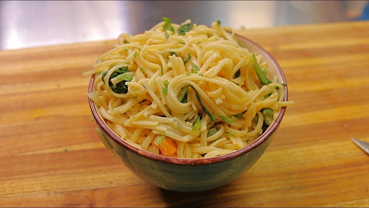 Super Simple Vegan Pasta Recipe - healthy recipe channel