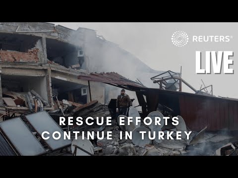 LIVE: Rescue efforts continue in Turkey after deadly earthquake