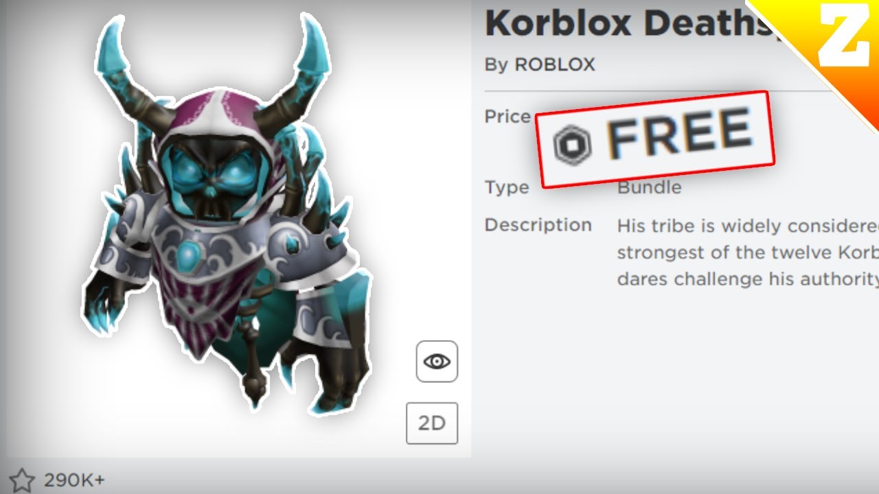 How To Get The Korblox Deathspeaker Bundle For Free Roblox Youtube - roblox invisible bundle