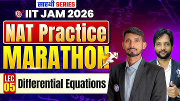 Differential Equations IIT JAM Mathematics 2026 | NAT Practice Marathon | Lec-5 | IFAS