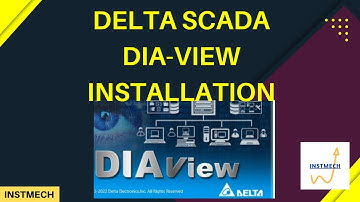 Delta SCADA DIA View Installation | SCADA installation