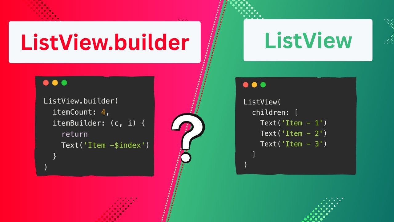 5 Mistakes Killing Your Flutter Lists - YouTube