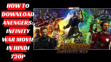 How to download Avengers Infinity War Hindi Dubbed Full Movie HD | DUAL audio | Better Print