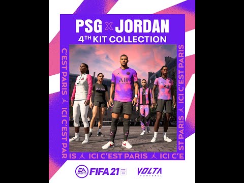 FIFA 21: El 4to uniforme del Paris Saint-Germain, ya está disponible