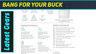HP M578z: The Ultimate Office Powerhouse Printer