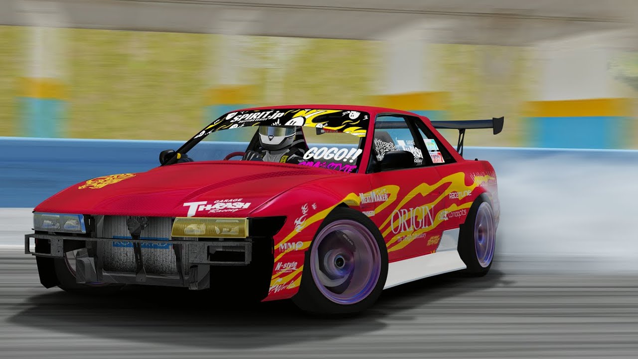 Drifting Assetto Corsa Silvia S Missile Car Mouse Steering Youtube