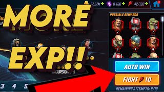 USE THIS SECRET TO HIT Level 100 FASTER! MARVEL Strike Force