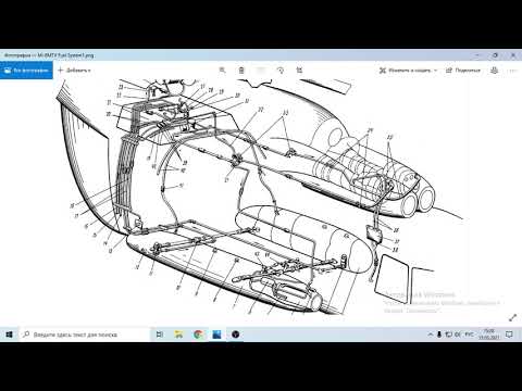 Топливная Система Вертолёта Ми-8МТВ часть1