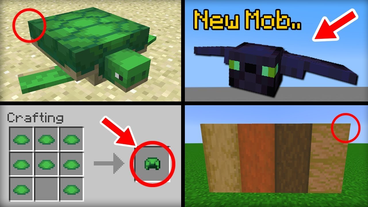 Minecraft 1 13 Update 15 Features That Were Added Youtube Minecraft 1 13 Update 15 Features That Were Added Youtube