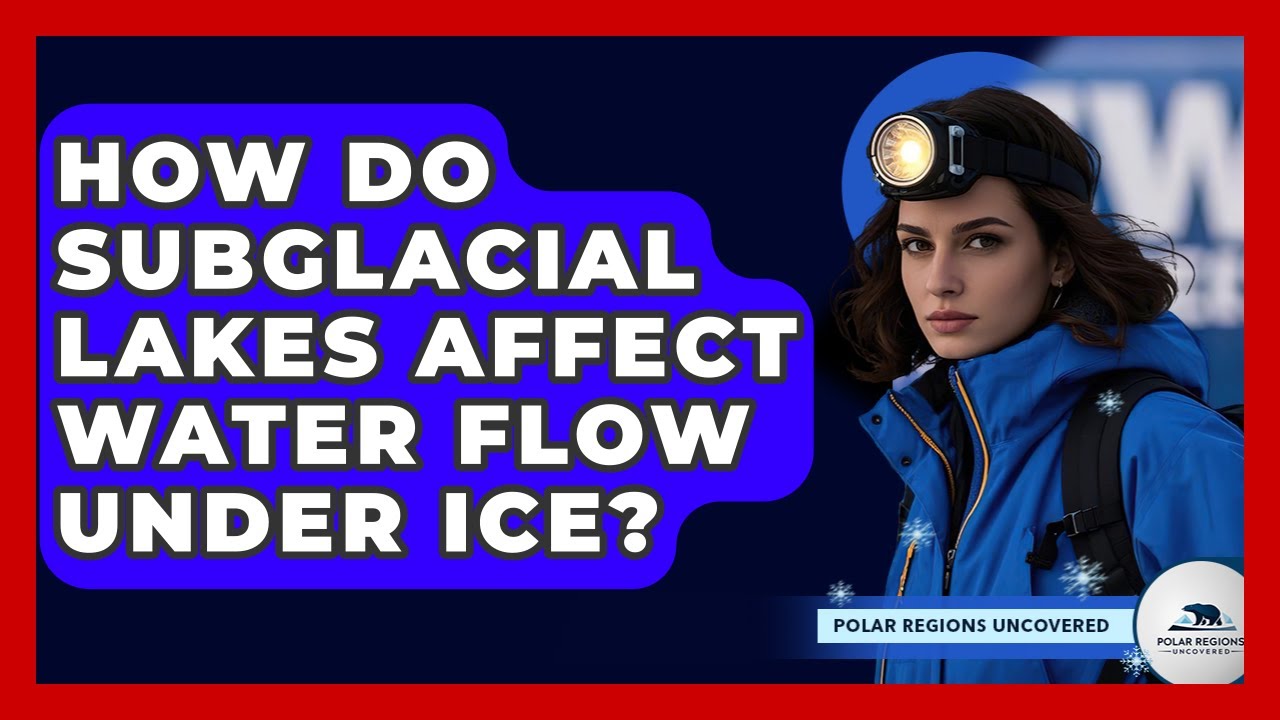 How Do Subglacial Lakes Affect Water Flow Under Ice? - Polar Regions Uncovered