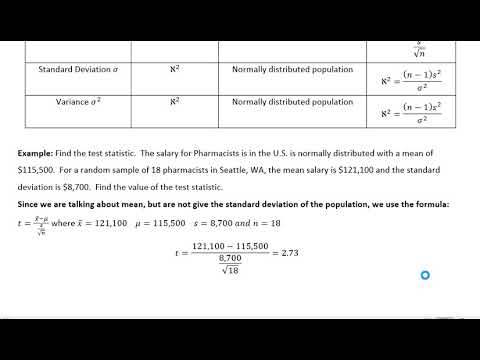 Vídeo: Com es troba l'estadística de prova de Chi Square a StatCrunch?