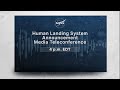 Human Landing System Announcement Media Teleconference