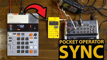 K.O.II to Pocket Operator Sync Tutorial