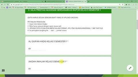 TUTORIAL ISI FORMULIR PPDB MTSN 1 KAPUASTAUN 2020/2021