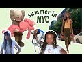 VLOG: summer in NYC, museums + rug tufting (KAWS exhibit)