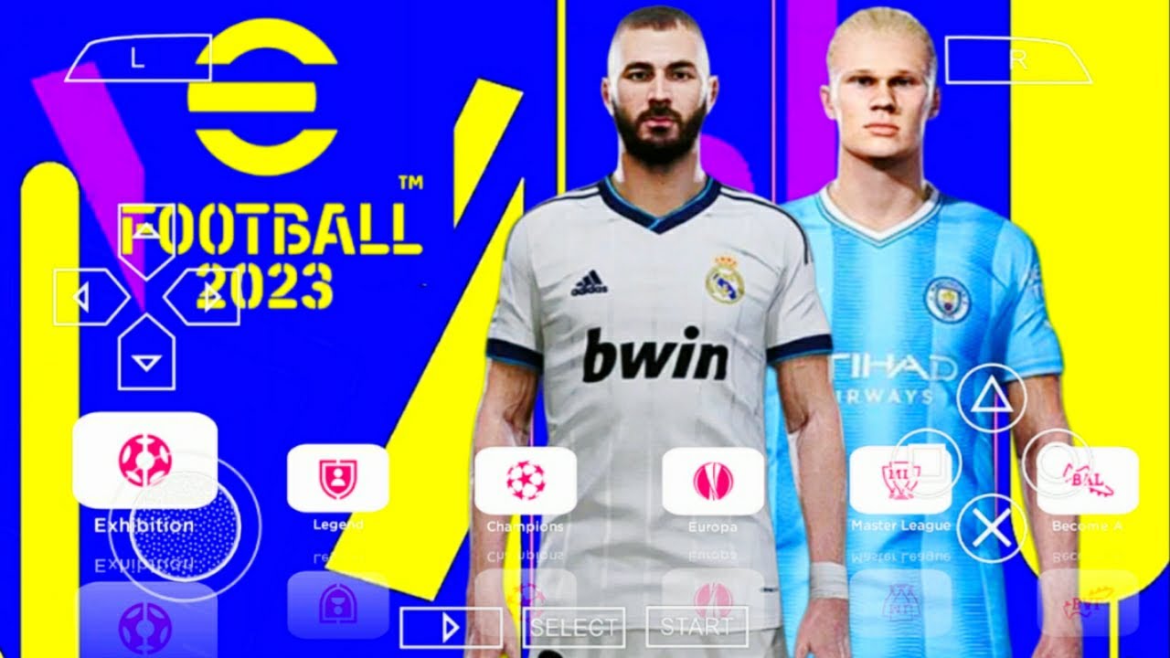 eFootball PES 2023 PPSSPP Update Kits 2023 & Transfers English Commentary  Graphics HD Camera PS5 