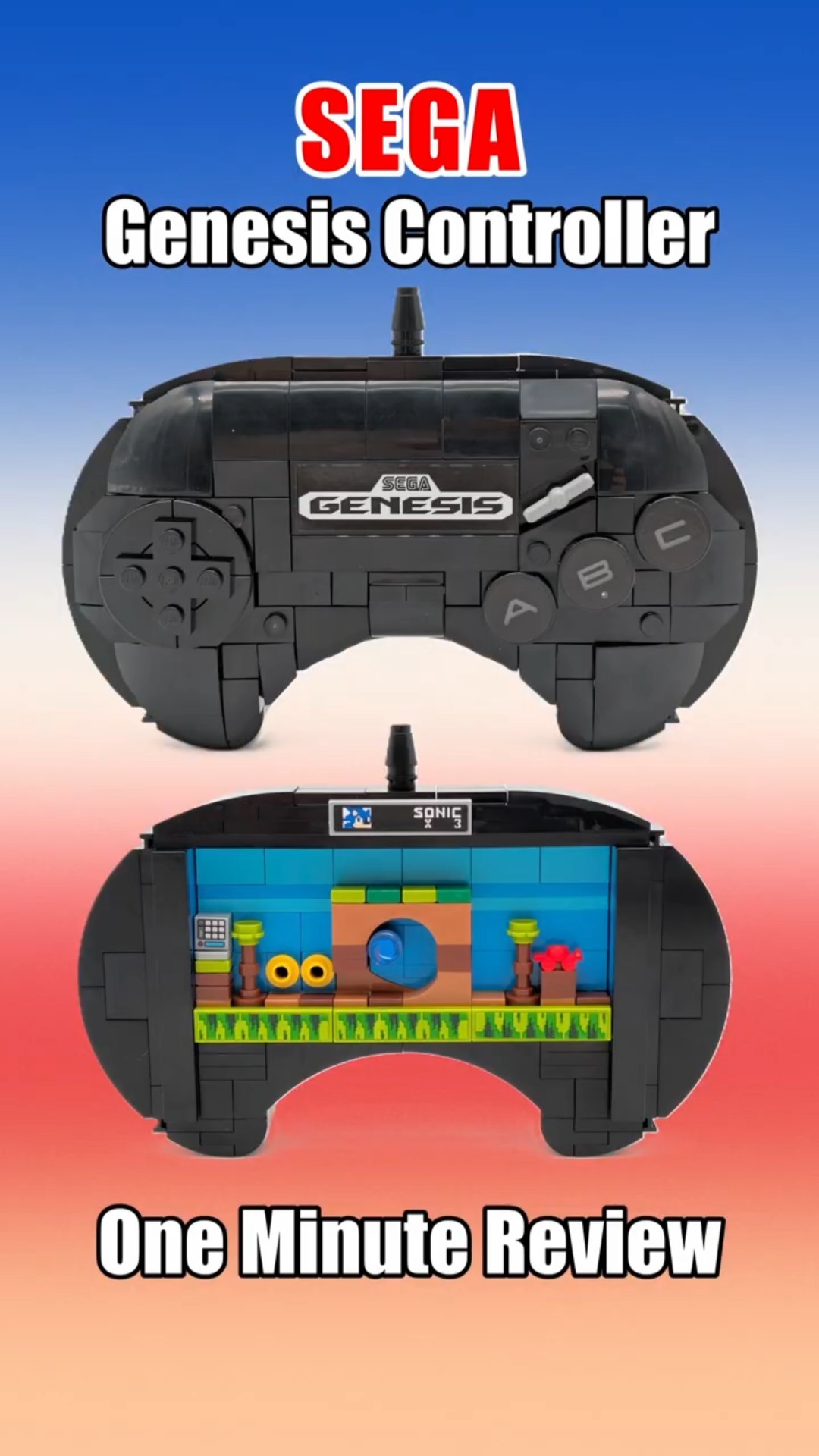 LEGO SEGA Genesis Controller 40769 — Full Review & Backside