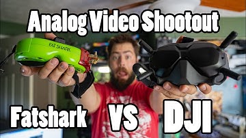 Can the DJI Goggles Replace your Fatshark Goggles for Analog Drones?