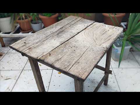 I couldn't leave this poor table! A new rescue adventure.