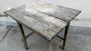 I couldn't leave this poor table! A new rescue adventure.