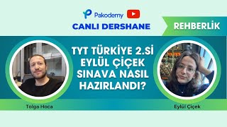 Rehberli̇k Tyt Türkiye İkincisi Eylül Çiçek Sınava Nasıl Hazırlandı? Tolga Hoca Ile Rehberlik