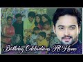 Serial actor madhusudhan birt.ay celebrations at home  hbdmadhusudhan  tfpc exclusive