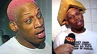 Rodman "Interviews, Quotes, Reporters" FUNNY MOMENTS