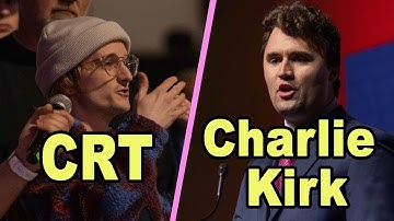 Charlie Kirk DESTROYS Professor Teaching CRT In Schools *full q&a clip*