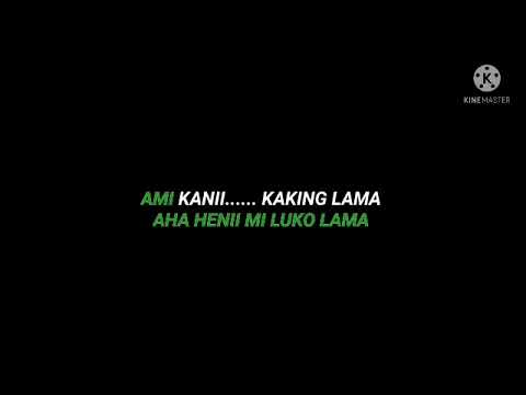 AMI KANII KAKING LAMA  | HAGE KOMO | Apatani song with lyrical scrolling