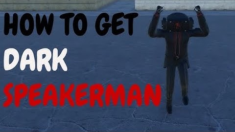 How to get DARK SPEAKERMAN Morph in SKIBIVERSE Roblox [ Unlock GUIDE ]