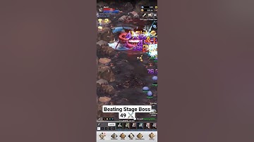 Beating the Stage Boss 49 (F-Class Adventurer)