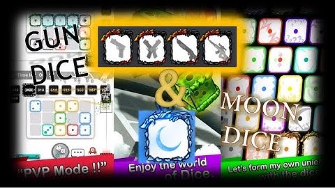 Random Dice Coop Play Moon with Gun dice!