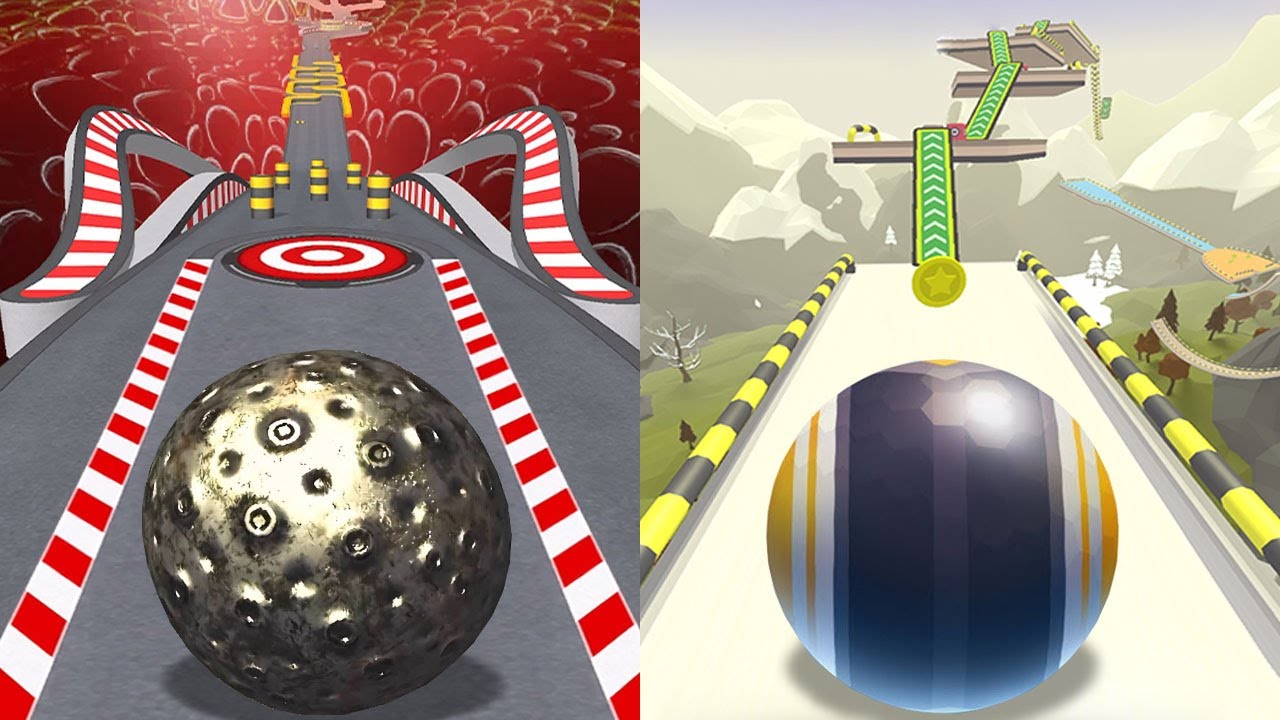 🌈 Going Balls VS Action Balls,Rollance Adventure Ball,Temple Rolling Balls,Rolling Balance Ball 3D