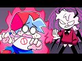 BOYFRIEND vs. SELEVER! Friday Night Funkin' Logic | Cartoon Animation