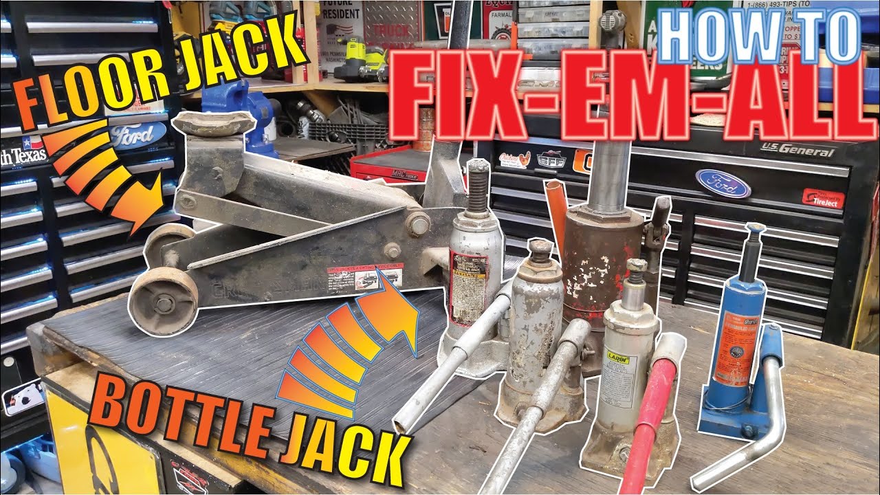 How To Repair Hydraulic Jacks