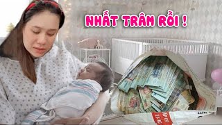 Vừa đưa con từ bệnh viện về, Hồ Bích Trâm đã được mẹ chồng tặng món quà bất ngờ