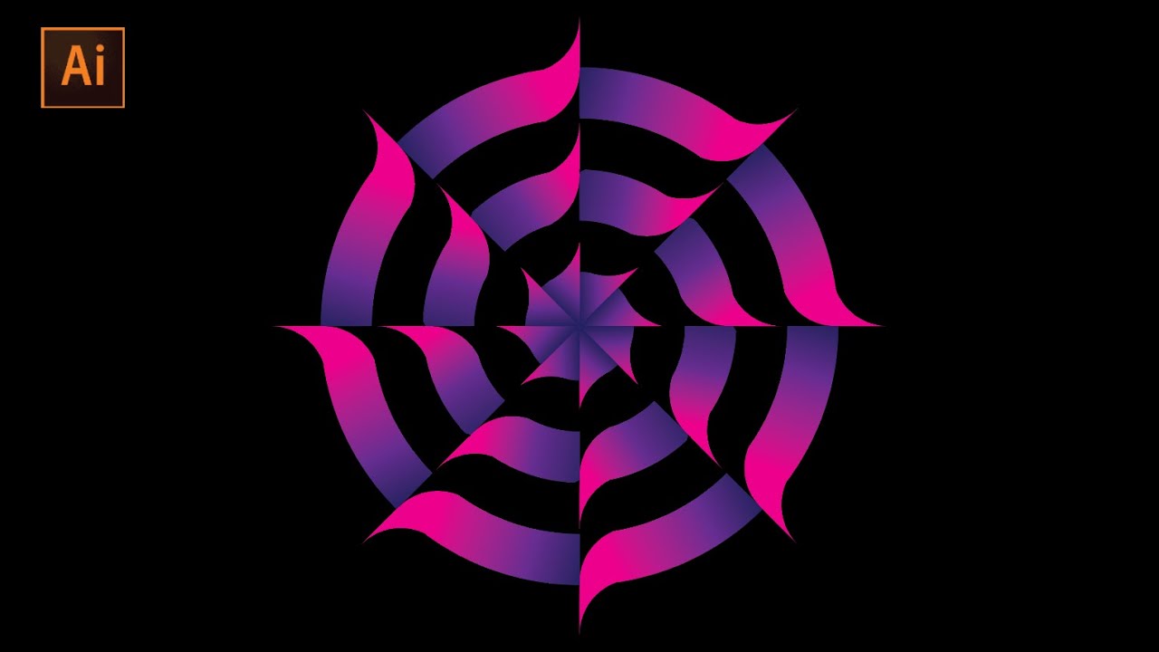Simple circle Logo Design | Tutorial | Adobe Illustrator | Step by step ...