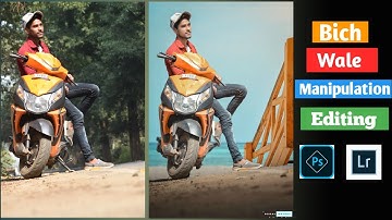 Beach Manipulation Photo Editing || Ps Touch || Lightroom || Sourav Rajput