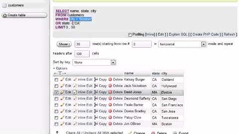 Mysql Tutorial For Beginners - Advanced Filtering Using AND and OR