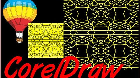Corel Draw Tips & Tricks Pattern and use the Twirl Tool