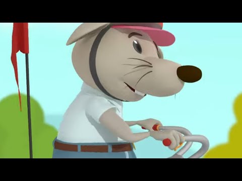 Rat on a Bike - Cartoon Jumble - Bananas In Pyjamas Official