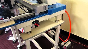 powering up AA Sequin Motif Machine